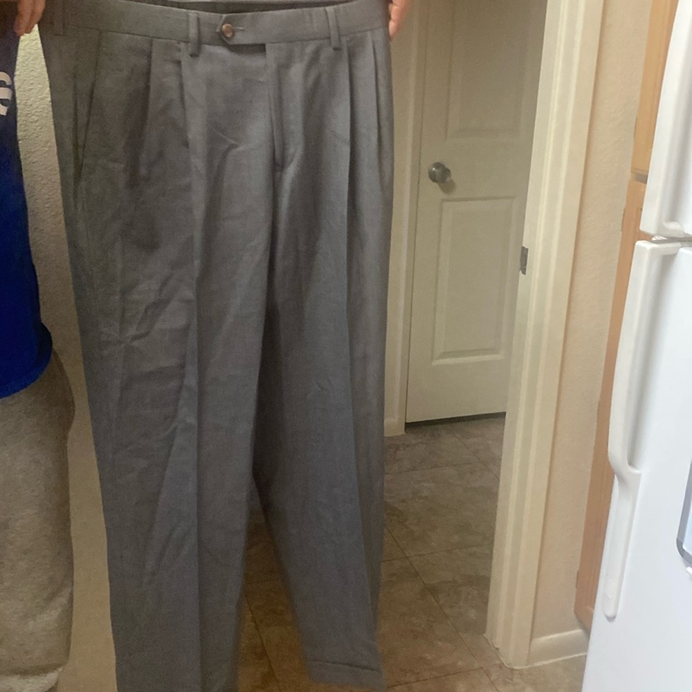 Ralph Lauren pants, size large, grey. Condition is new.